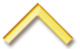 Glowing gold chevron arrow icon pointing up on black background