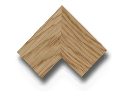 Light oak wood picture frame corner sample on black background