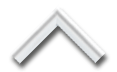 White upward-pointing chevron icon on a black background